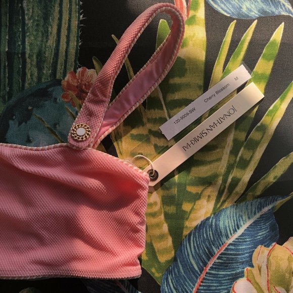 JONATHAN SIMKHAI Piped Luxe Strap Bikini Top M - Picture 7 of 8